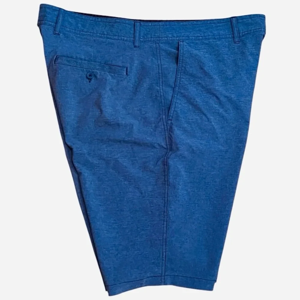 Goodfellow & Co Blue Stretch Performance Shorts Men’s 36 Golf Casual 10” Inseam